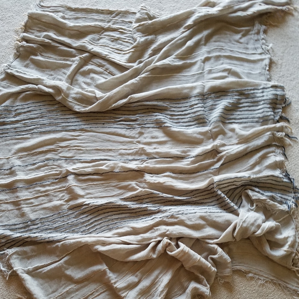 Huge soft cotton scarf or wrap 78×38